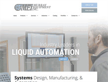 Tablet Screenshot of murrayequipment.com